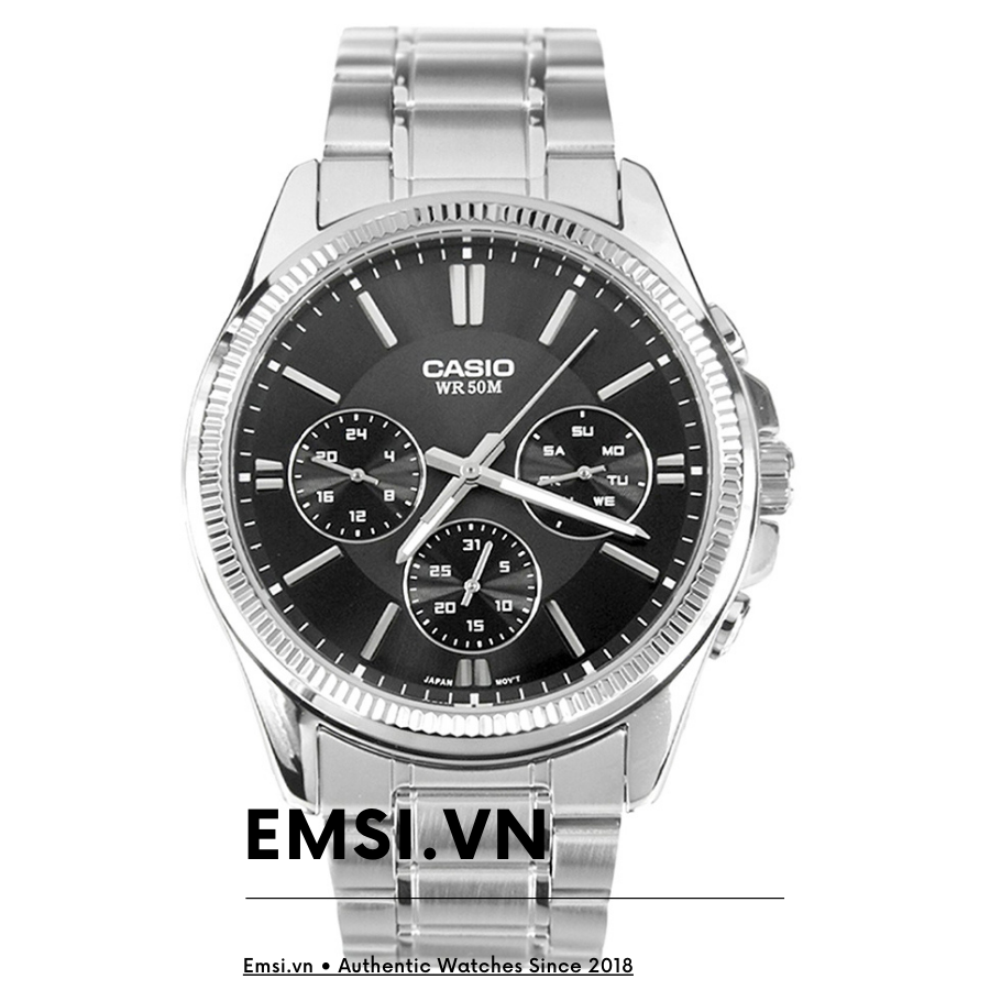 Casio MTP-1375D-1AVDF - Đồng Hồ Nam - Pin / Quartz - Kính Khoáng - Size Mặt 42mm - Bảo Hành 5 Năm - Chính Hãng
