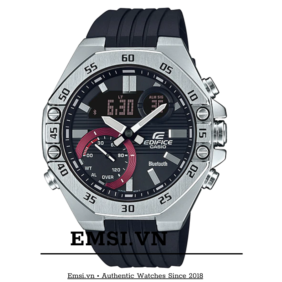 Edifice ECB-10P-1ADF - Đồng Hồ Nam - Pin / Quartz - Kính Khoáng - Size Mặt 48.5mm - Bảo Hành 5 Năm - Chính Hãng - Emsi.vn