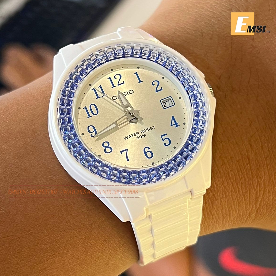 Casio LX-500H-2B - Đồng Hồ Nữ - Pin / Quartz - Kính Nhựa - Size Mặt 40.5mm - Chính Hãng