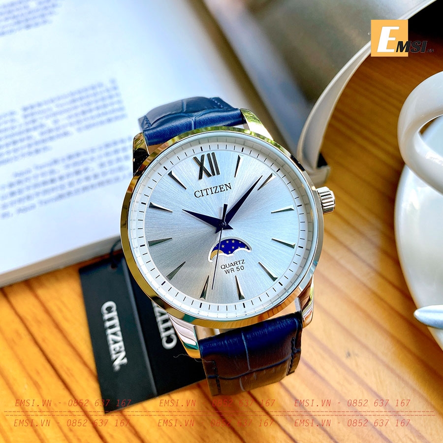Citizen AK5000-03A - Đồng Hồ Nam - Pin / Quartz - Kính Khoáng - Size Mặt 41mm - Bảo Hành 5 Năm - Chính Hãng