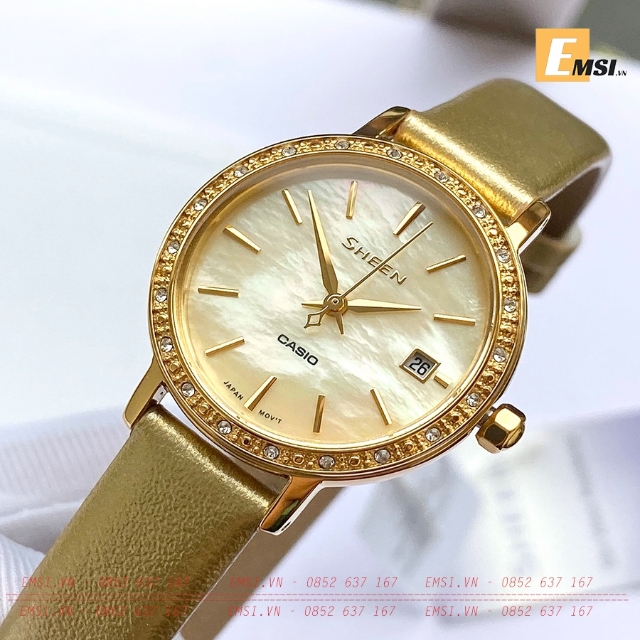 Đồng hồ CASIO SHEEN SHE-4060GL-9A -EMSI.VN