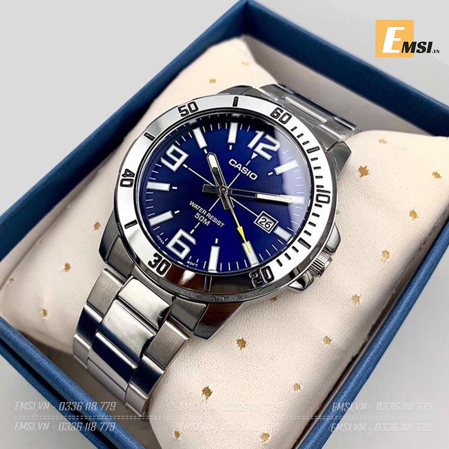 Đồng Hồ Nam Chính Hãng CASIO MTP-VD01D-2BV