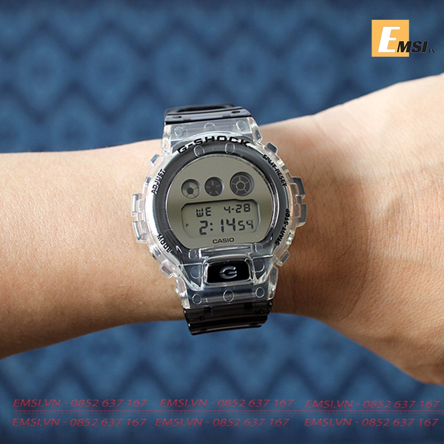 G-Shock DW-6900SK-1DR - Đồng Hồ Nam - Pin/Quartz - Size Mặt 50mm - Kính Khoáng EMSI.VN