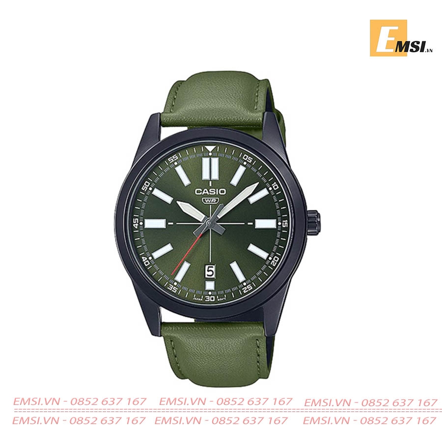 Đồng Hồ Nam Dây Da Casio Standard MTP-VD02BL-3EUDF Chính Hãng - Emsi.vn