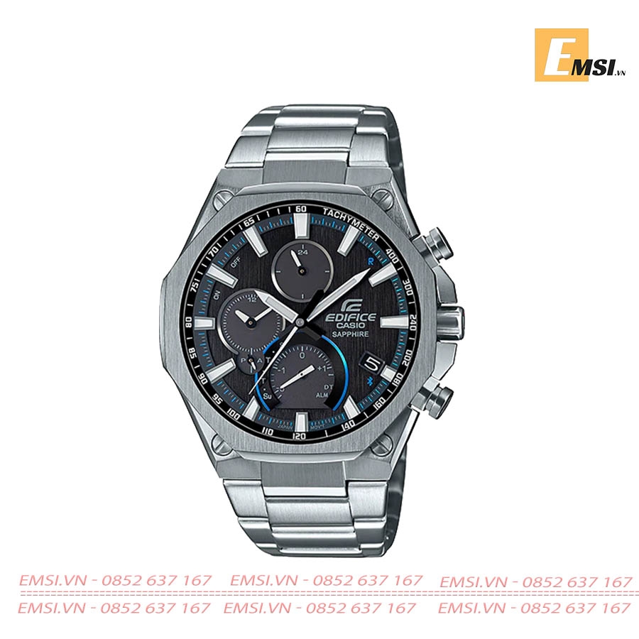 Đồng Hồ Casio Edifice EQB-1100D-1ADR | Nam | Dây Kim Loại | Kết Nối Điện Thoại Thông Minh