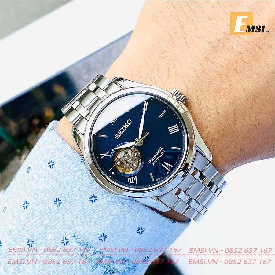 Seiko SSA411J1 - Đồng Hồ Nam - Máy Cơ / Automatic - Kính Sapphire - Size Mặt 38.5mm - Bảo Hành 5 Năm - Chính Hãng