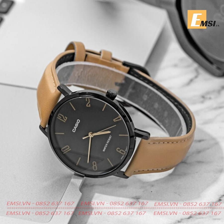 Casio MTP-VT01BL-1BUDF - Đồng Hồ Nam - Pin / Quartz - Kính Khoáng - Size Mặt 40mm - Bảo Hành 5 Năm - Chính Hãng