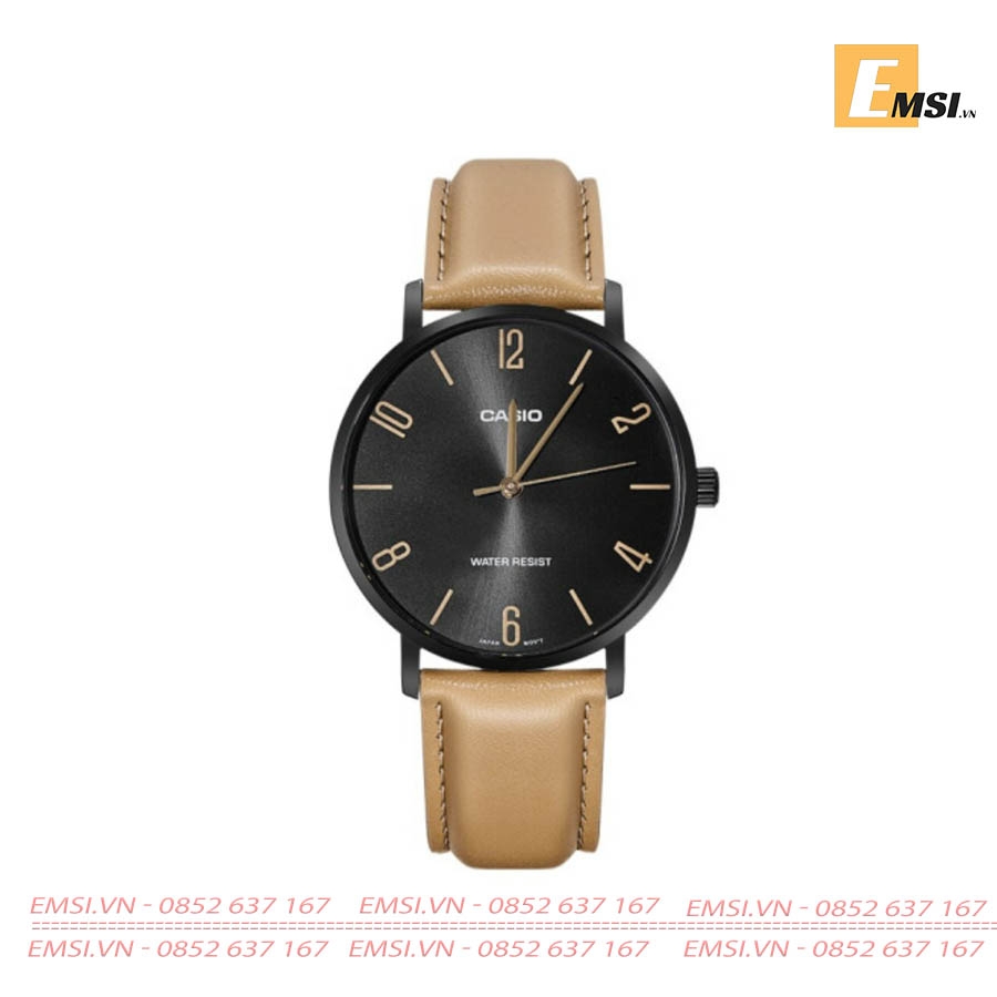 Casio MTP-VT01BL-1BUDF - Đồng Hồ Nam - Pin / Quartz - Kính Khoáng - Size Mặt 40mm - Bảo Hành 5 Năm - Chính Hãng