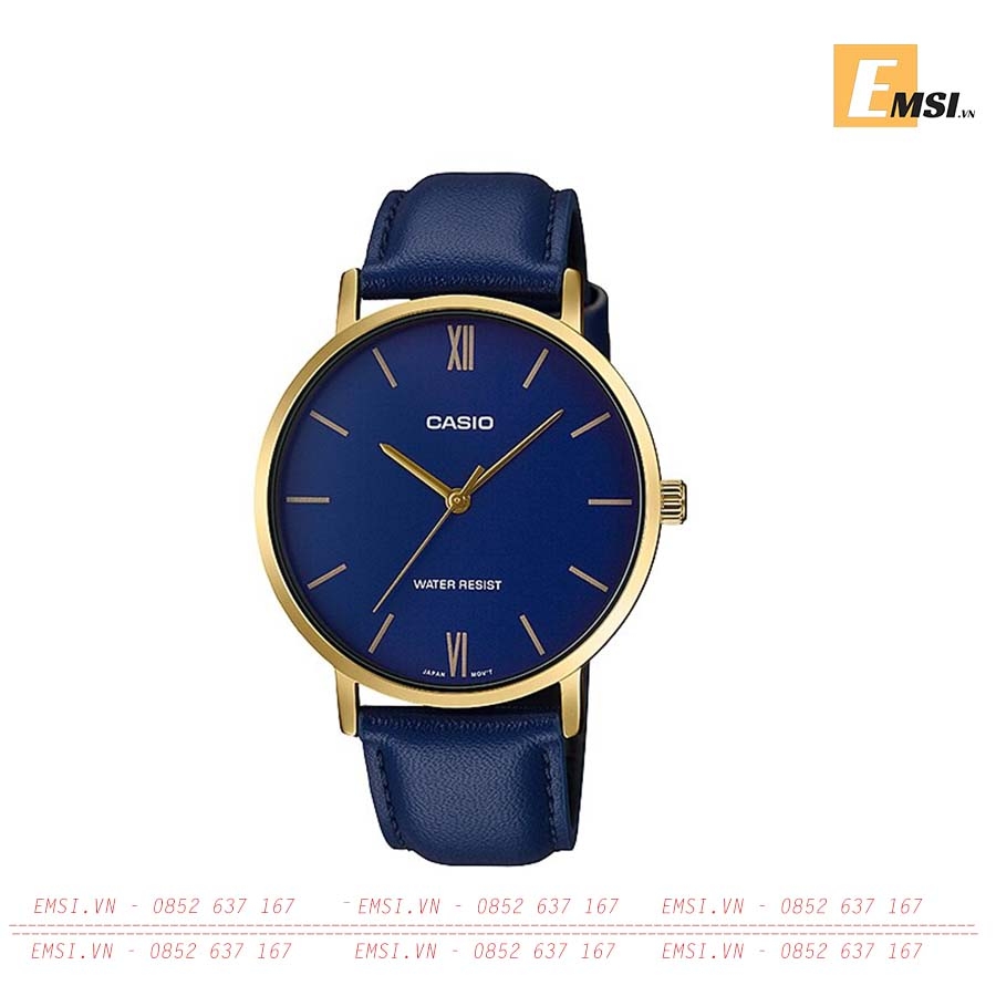 Đồng hồ Casio Nam MTP-VT01GL-2BUDF - Bảo hành chính hãng 5 năm