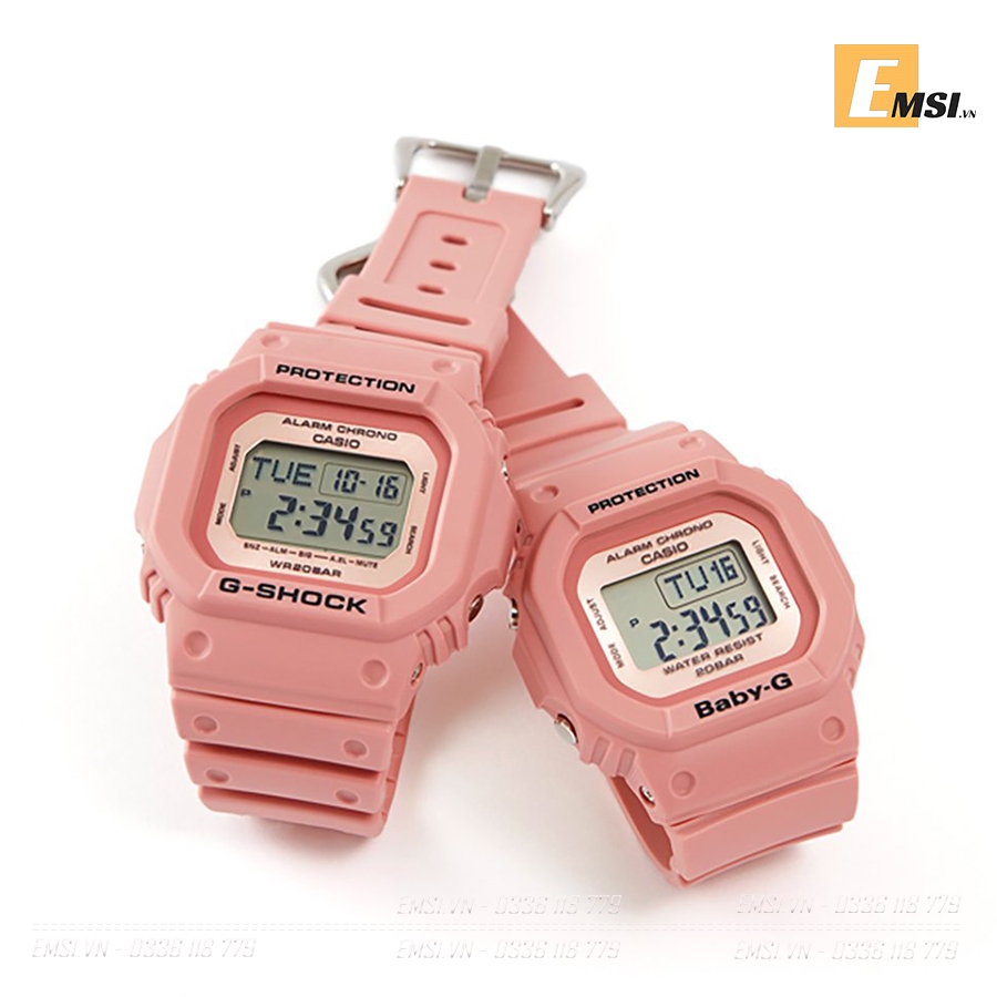 Đồng Hồ Đôi Casio G-shock & Baby-G LOV-18B-4DR Chính Hãng - Dây Nhựa | G-Shock & Bab