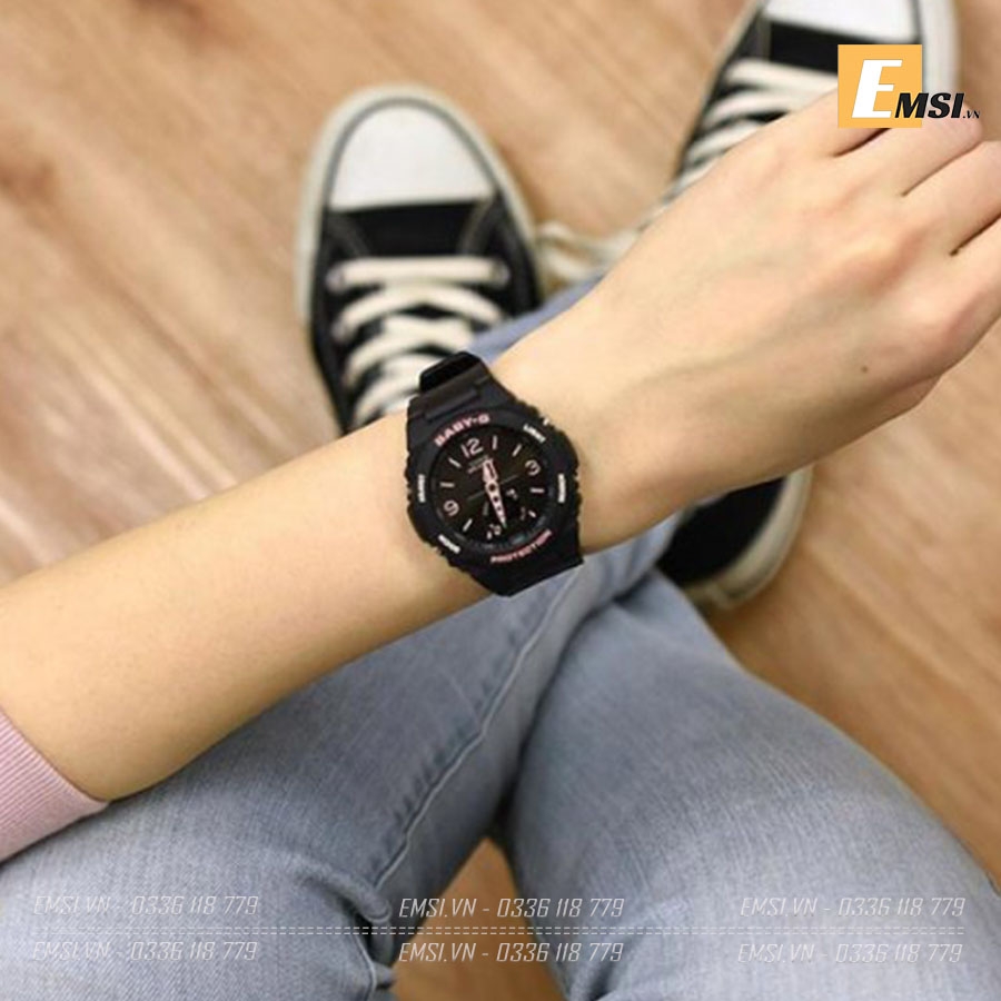 Đồng Hồ Casio Baby G BGA-260SC-1A - Nữ - Dây Nhựa Màu Đen - Chống Nước 100M