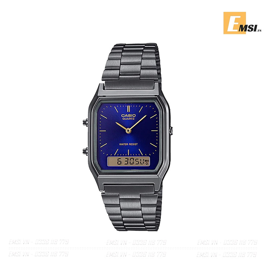 AQ-230GG-2A | Cổ điển | Trẻ trung | Đồng hồ Nam | Đồng hồ Nữ - Emsi.vn