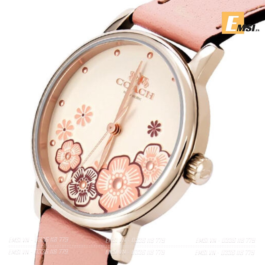 Đồng Hồ Coach 14503009 Nữ Dây Da 36mm - Emsi.vn