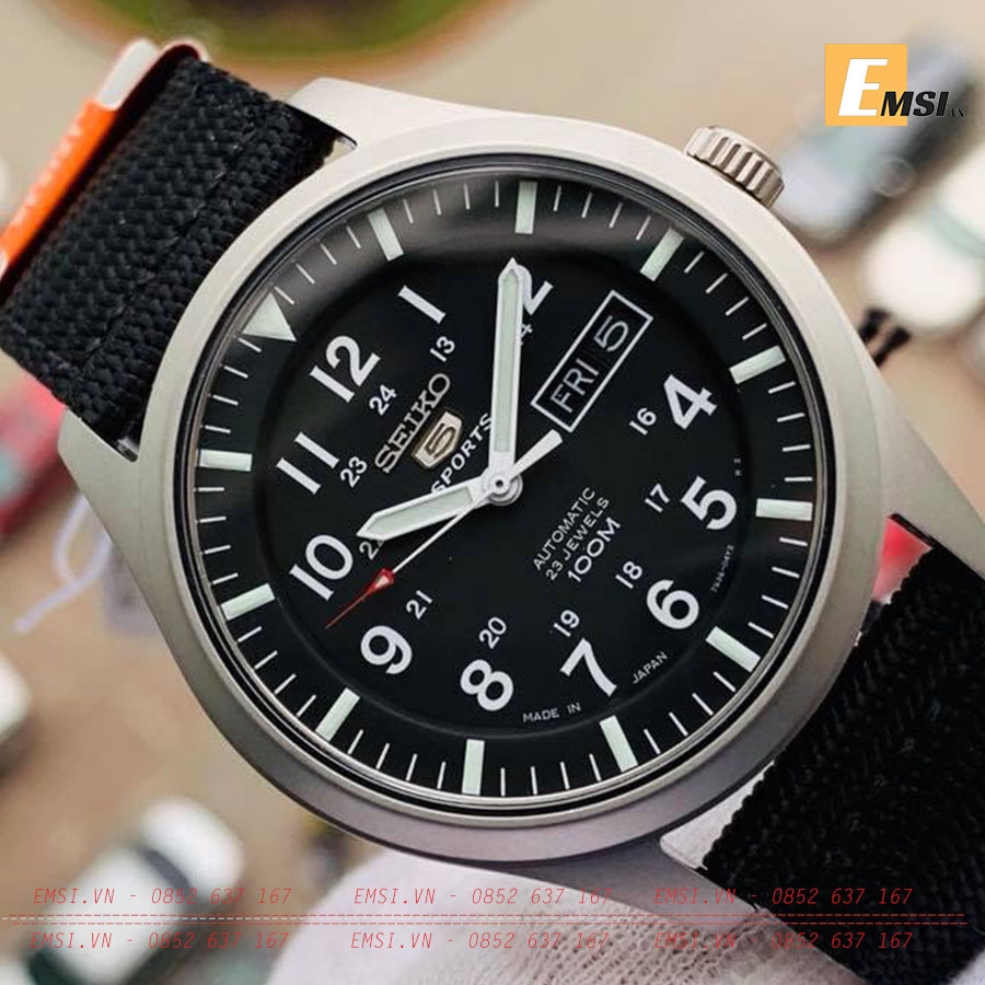 Đồng hồ Seiko SNZG15J1 Automatic WR 100M chính hãng - Emsi.vn