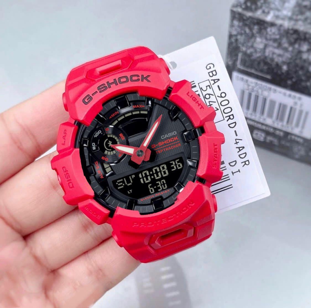 Casio G-Shock GBA-900RD-4A - Đồng Hồ Nam - Pin / Quartz - Kính Khoáng - Size Mặt 49mm - Bảo Hành 5 Năm - Chính Hãng