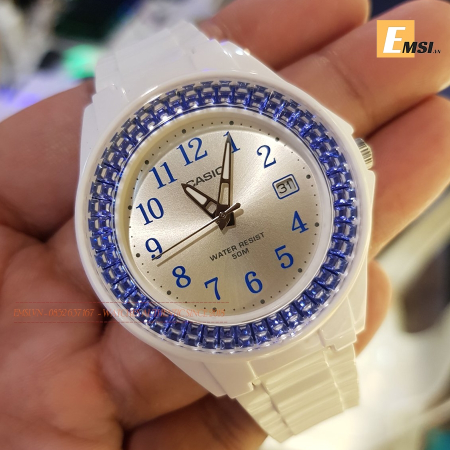 Casio LX-500H-2B - Đồng Hồ Nữ - Pin / Quartz - Kính Nhựa - Size Mặt 40.5mm - Chính Hãng