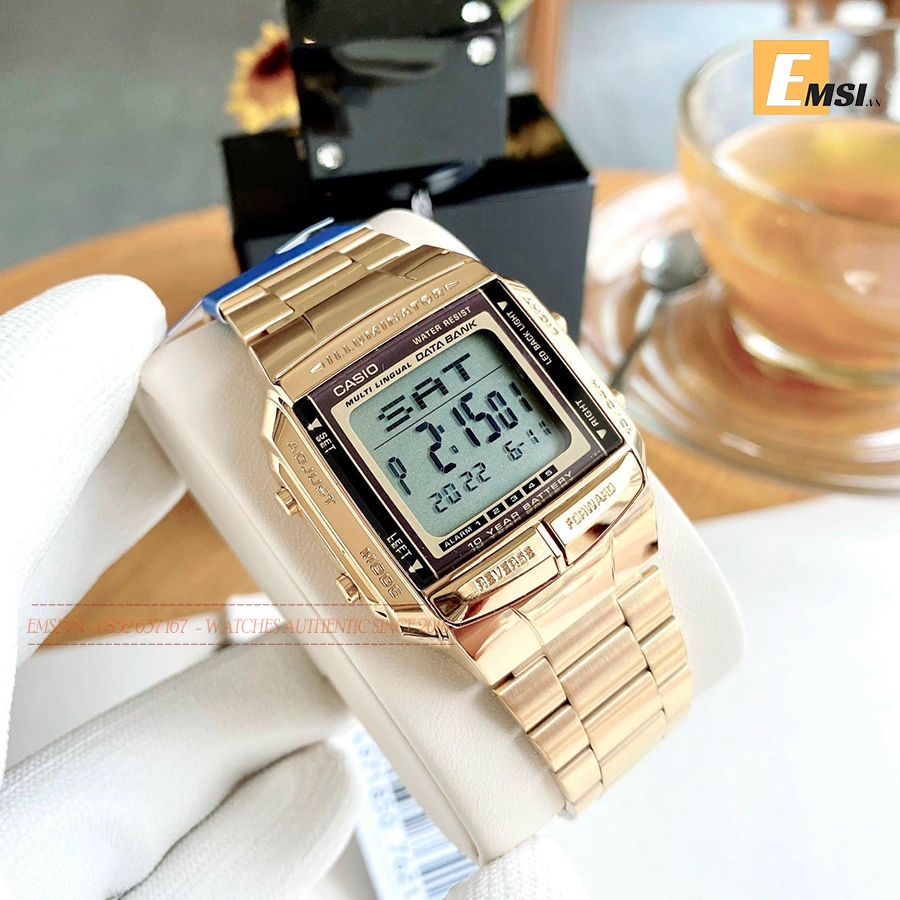 Casio DB-360G-9ADF - Đồng Hồ Nam - Điện Tử - Kính Nhựa - Size Mặt 38mm - Bảo Hành 5 Năm - Chính Hãng