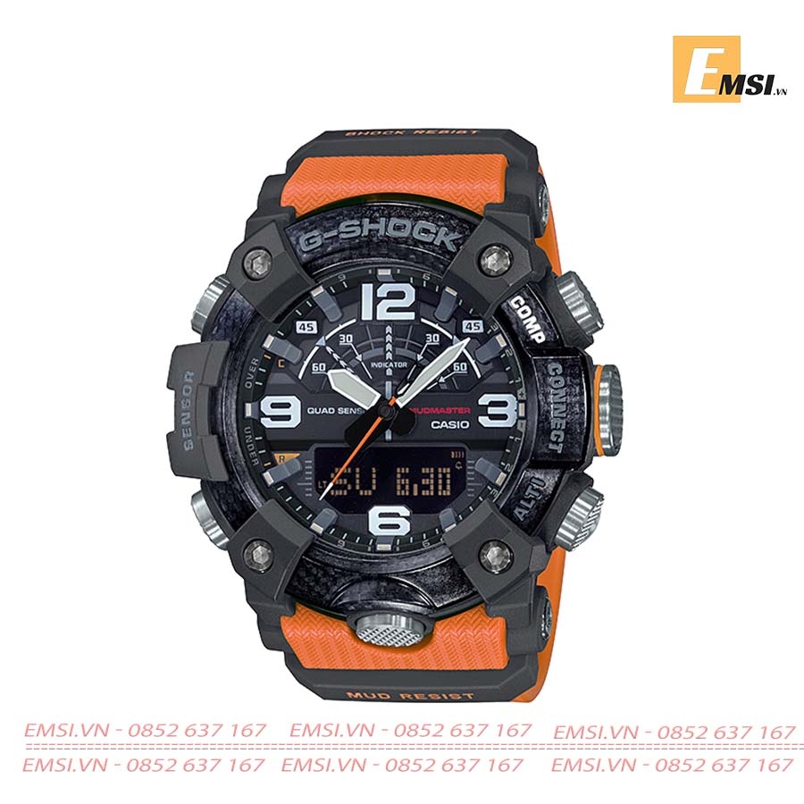 G-Shock GG-B100-1A9DR - Đồng Hồ Nam - Pin / Quartz - Kính Khoáng - Size Mặt 53mm - Bảo Hành 5 Năm - Chính Hãng - Emsi.vn