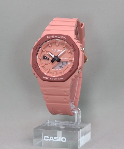 GA-2110SL-4A4 | 45.4mm Đồng Hồ Casio | G-Shock | Dây Nhựa | Đồng Hồ Kim - Số | Chống Nước WR20BAR