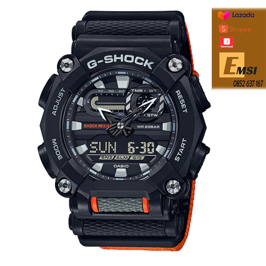 Đồng Hồ G-SHOCK GA-900C-1A4 - Trẻ Trung, Thể Thao, Sành Điệu