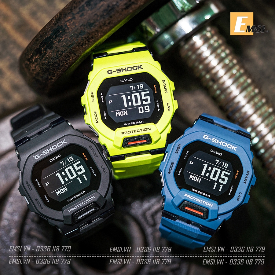 Đồng hồ Casio G-Shock Nam GBD-200-1 - Mới