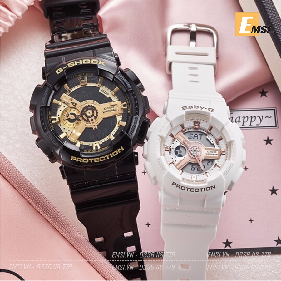 Gshock Babyg GA-110GB-1A & BA-110RG-7A