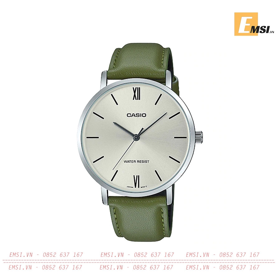 Casio MTP-VT01L-3B - Đồng Hồ Nam - Pin / Quartz - Kính Khoáng - Size Mặt 40mm EMSI.VN