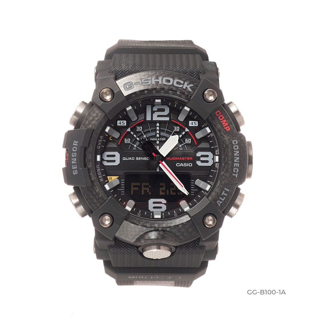 Casio G-Shock GG-B100-1ADR - Đồng Hồ Nam - Điện Tử - Kính Khoáng - Size Mặt 53mm - Bảo Hành 5 Năm - Chính Hãng