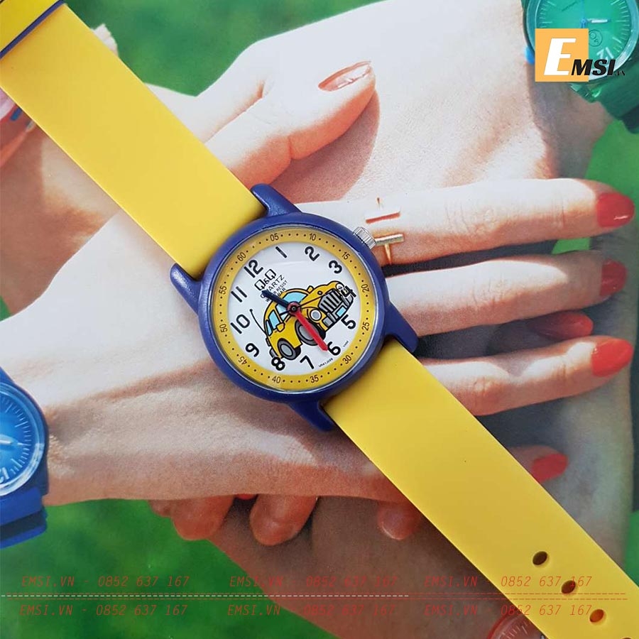 Đồng hồ trẻ em Q&Q VR41J009Y giá rẻ, chính hãng - thương hiệu Nhật Bản