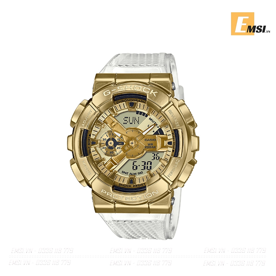 Gshock GM-110SG-9A - Đồng Hồ Nam - Điện Tử - Kính Khoáng - Size Mặt 48.7mm - Bảo Hành 5 Năm - Chính Hãng