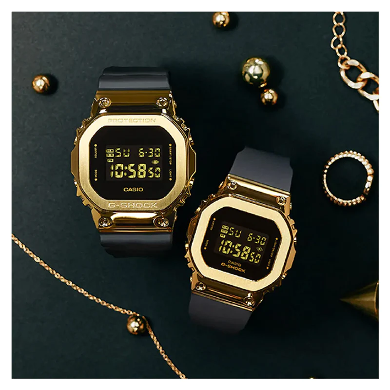 G-Shock GM-5600G-9DR - Đồng hồ nam - Pin / Quartz - Kính khoáng - Size mặt 43.2mm - Bảo Hành 5 Năm - Chính Hãng