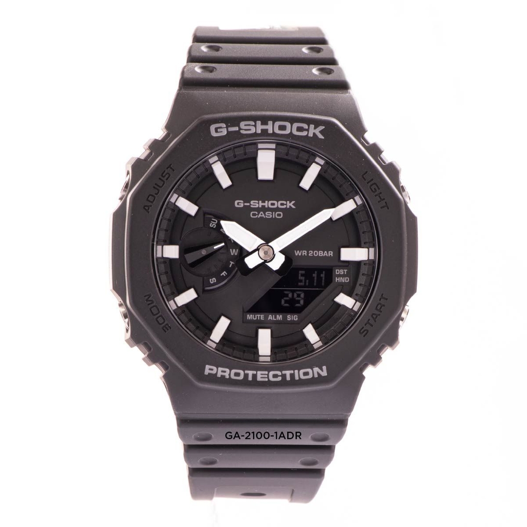 G-Shock GA-2100-1ADR - Đồng Hồ Nam - Điện Tử - Kính Khoáng - Size Mặt 45.4mm - Bảo Hành 5 Năm - Chính Hãng