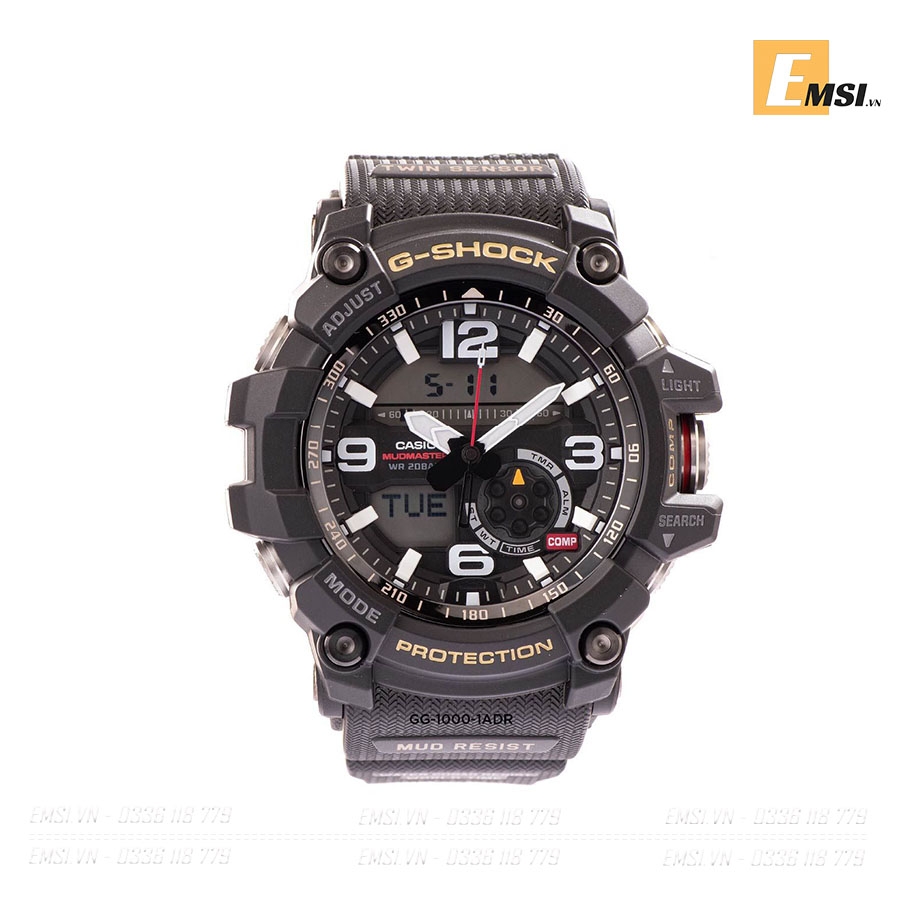 G-Shock GG-1000-1A - Đồng Hồ Nam - Điện Tử - Size Mặt 55mm - Kính Khoáng - Dây Nhựa - Bảo Hành 5 Năm