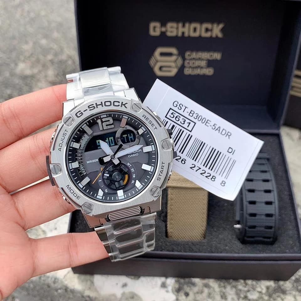 G-Shock GST-B300E-5A - Đồng Hồ Nam - Điện Tử - Kính Khoáng - Size Mặt 50mm - Bảo Hành 5 Năm - Chính Hãng