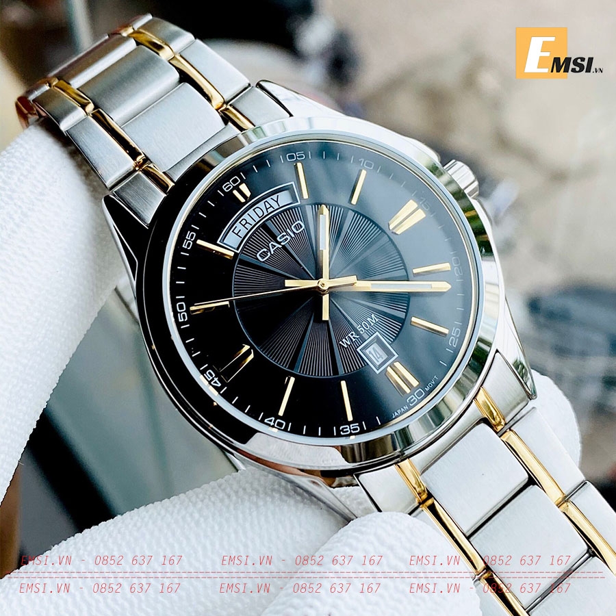 Casio MTP-1381G-1AVDF - Đồng Hồ Nam - Pin / Quartz - Kính Khoáng - Size Mặt 40mm - Bảo Hành 5 Năm - Chính Hãng