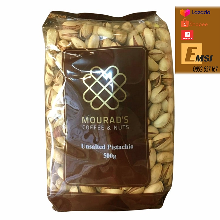 Hạt Dẻ Cười Mourad’s Coffee & Nuts Unsalted Pistachio 500gram