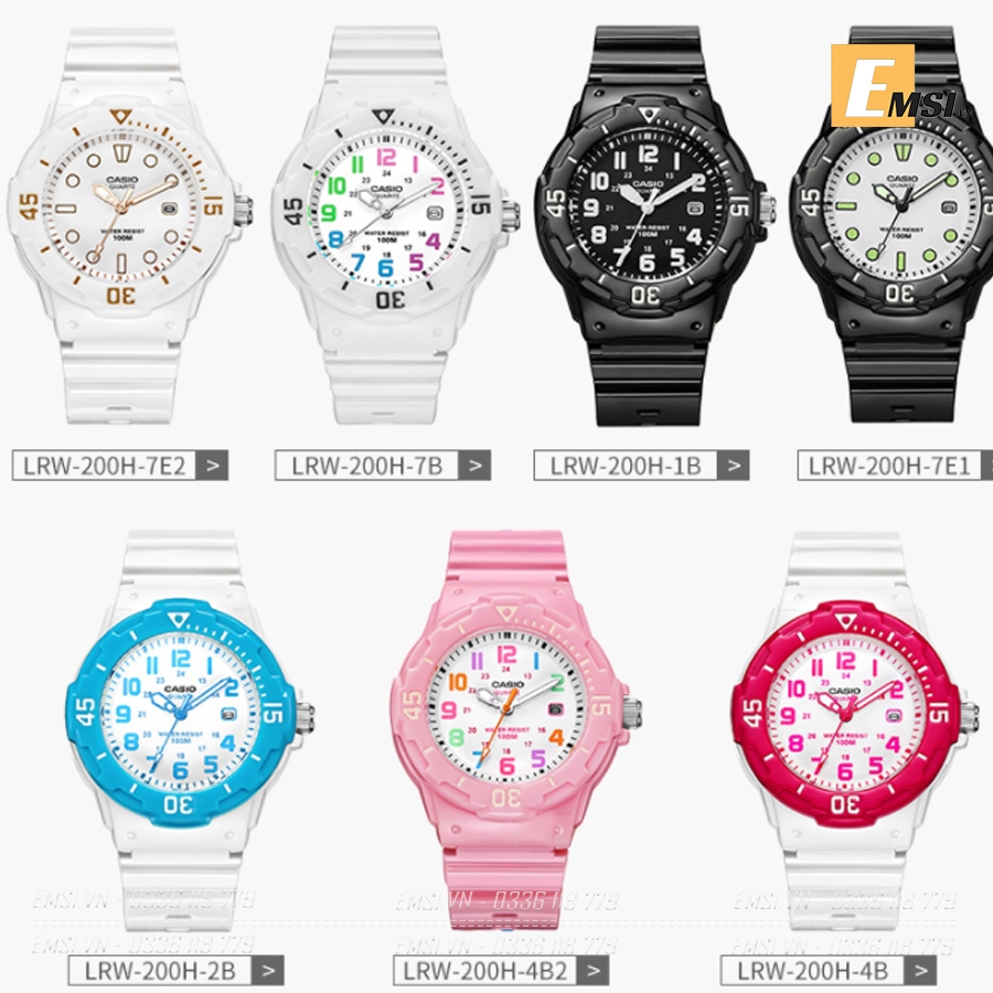 Đồng hồ Casio Nam MRW-200HC-4BVDF - Mới