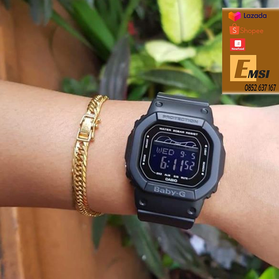 Đồng Hồ Nữ Casio Baby G BLX-560-1 Dây Nhựa Màu Đen - Emsi.vn