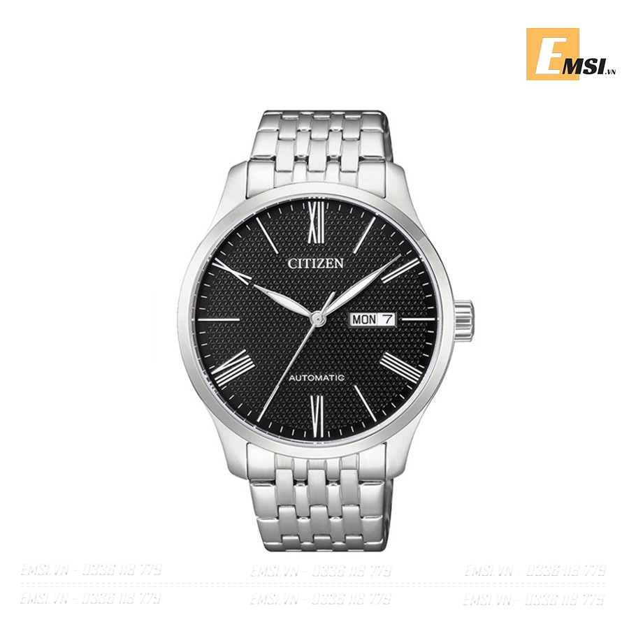 Đồng hồ Citizen NH8350-59E máy automatic, dây kim loại