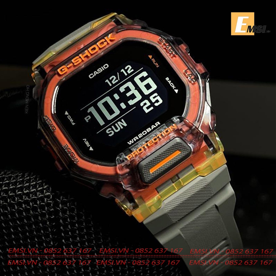 G-Shock GBD-200SM-1A5DR - Đồng Hồ Nam - Điện Tử - Kính Khoáng - Size Mặt 46mm - Bảo Hành 5 Năm - Chính Hãng - Emsi.vn