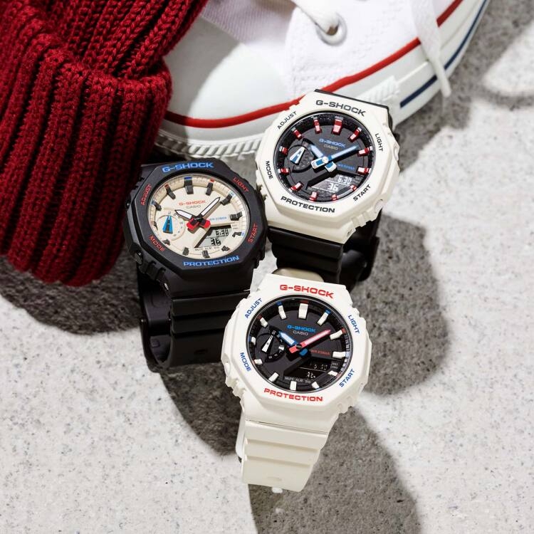 G-Shock GMA-S2100WT-7A1DR - Đồng hồ nam - Điện tử - Pin / Quartz - Size mặt 46mm - Kính khoáng - Bảo Hành 5 Năm