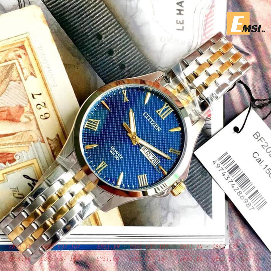 Đồng hồ Citizen CT-BF2024-50L - Emsi.vn - Kính Khoáng - Bảo Hành 5 Năm