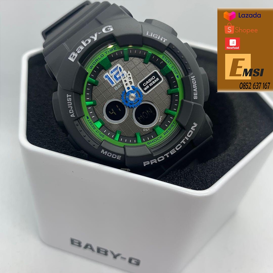 Đồng hồ Casio Baby-G Nữ BA-120-1B - Mới