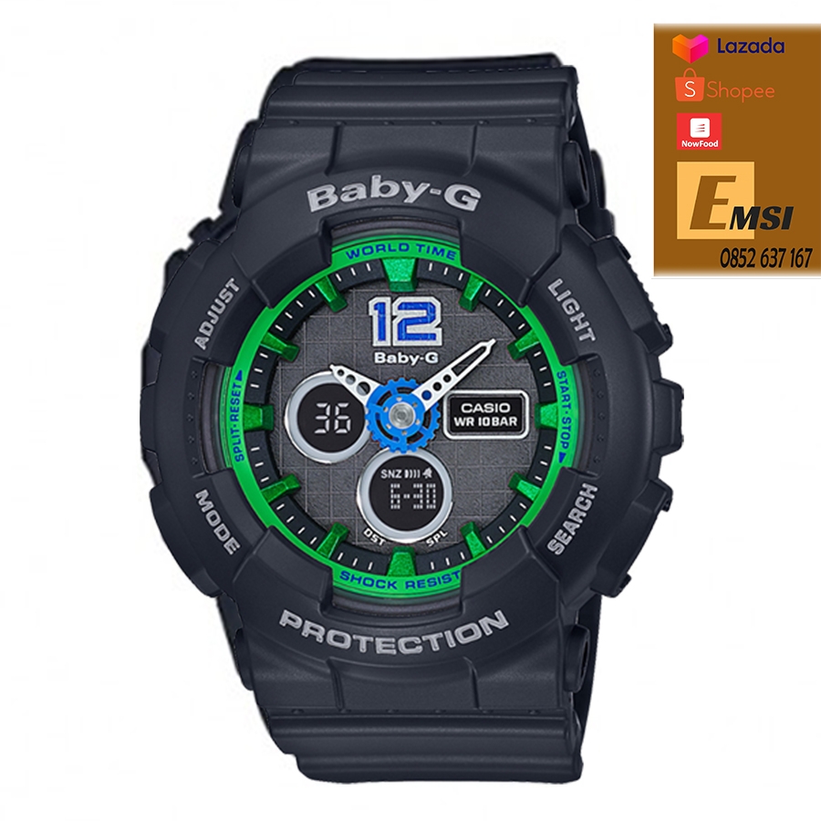 Đồng hồ Casio Baby-G Nữ BA-120-1B - Mới