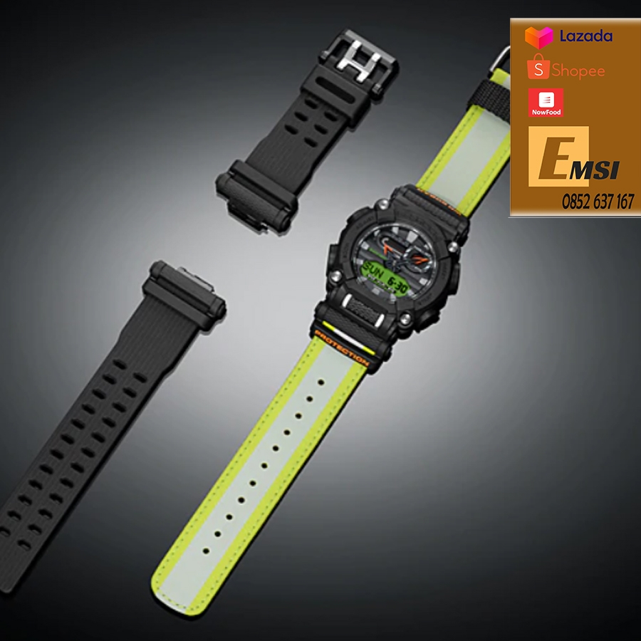 Đồng Hồ Casio G Shock GA-900E-1A3 | Nam | 2 Bộ Dây - Emsi.vn