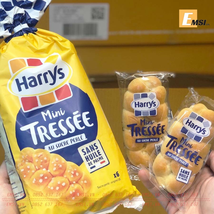 Bánh mì hoa cúc mini Harry's Pháp (Bịch 0.21KG) - Emsi.vn