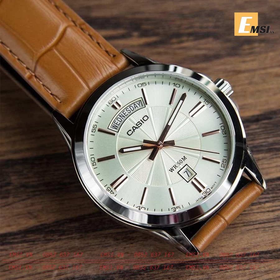 Casio MTP-1381L-9AVDF - Đồng Hồ Nam - Pin / Quartz - Size Mặt 40mm - Bảo Hành 5 Năm - Chính Hãng