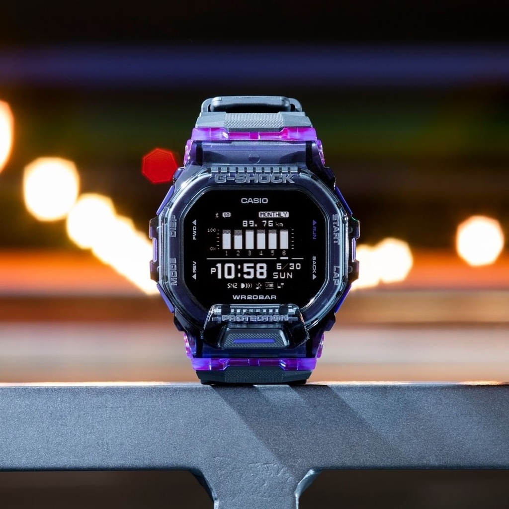 G-Shock GBD-200SM-1A6DR - Đồng Hồ Nam - Điện Tử - Kính Khoáng - Size Mặt 46mm - Bảo Hành 5 Năm - Chính Hãng