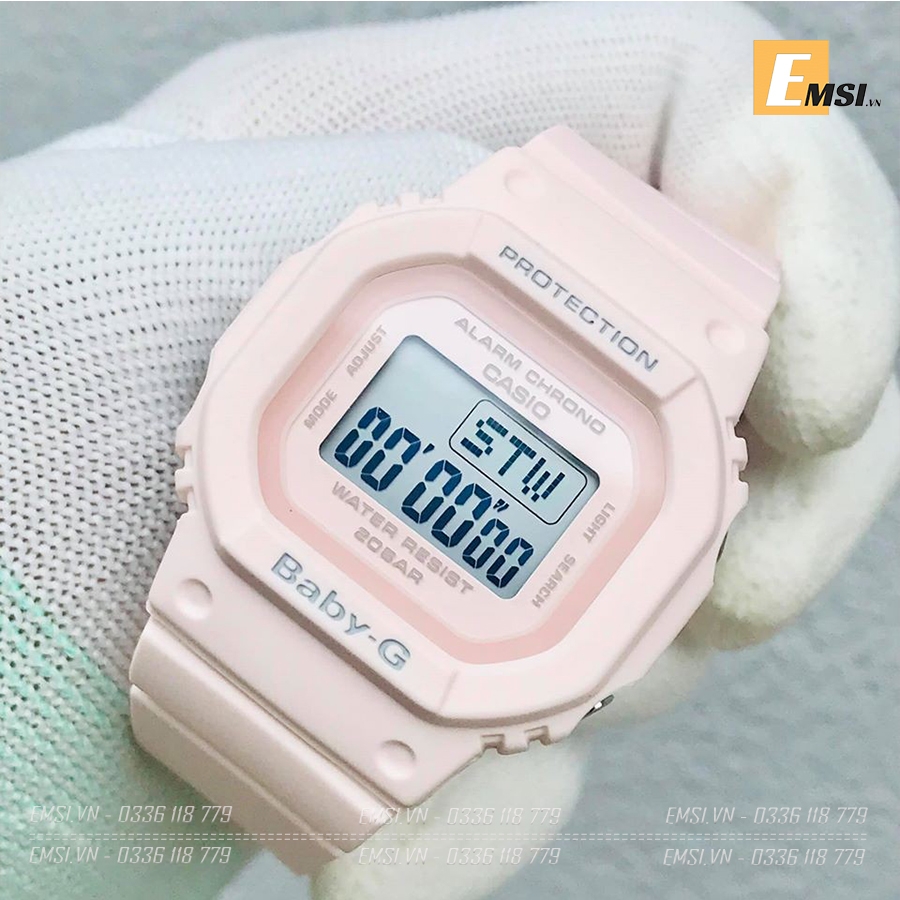 Đồng hồ Casio Baby-G Nữ - BGD-560-4D (hồng bánh bèo)