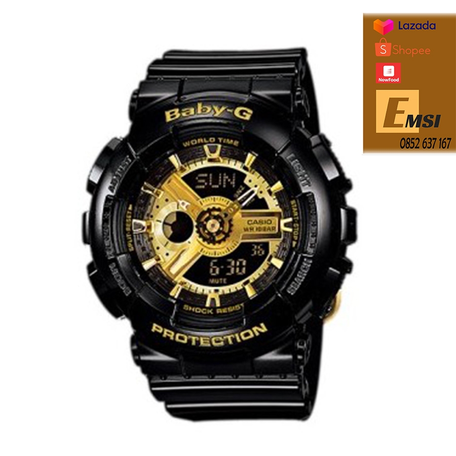 Đồng hồ Casio G-Shock GA-110GB-1A & BA-110-1A